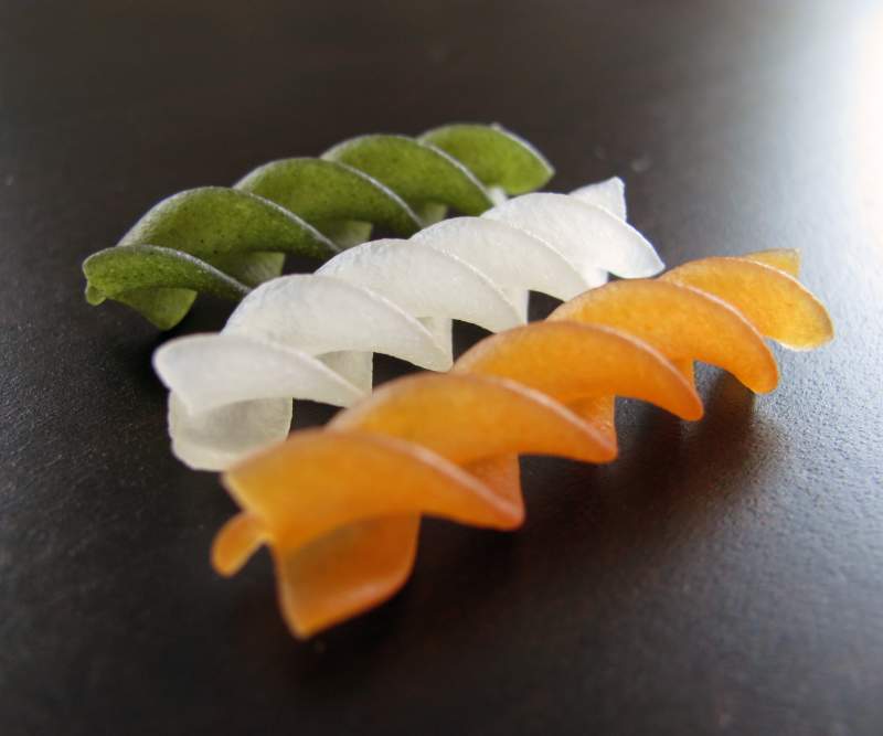 Pasta Nudeln aus 3D-Drucker