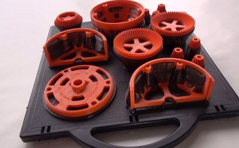 Getriebe aus 3D-Drucker
