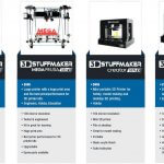 Stuffmaker präsentiert vier neue 3D-Drucker