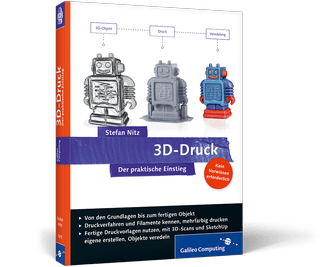 Buchcover "3D-Druck – Der praktische Einstieg" von Stefan Nitz