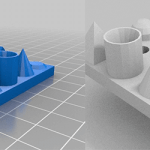 Kalibrierungstest für 3D-Drucker