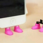 iPhone Schuhe Handyhalterung