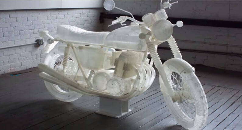 Honda CB500 aus dem 3D-Drucker