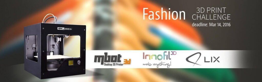Contest von CGTrader: 3D Printing in Fashion World 2016 3D Printing in Fashion World 2016