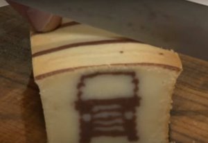 Bild in Kuchen gedruckt