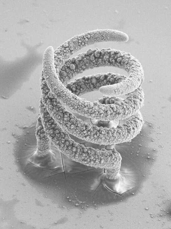 Kleinstes Metallteil aud dem 3D-Drucker