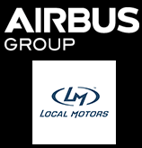 Logo Airbus und Local Motors