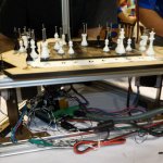 3D-Drucker und Schachroboter