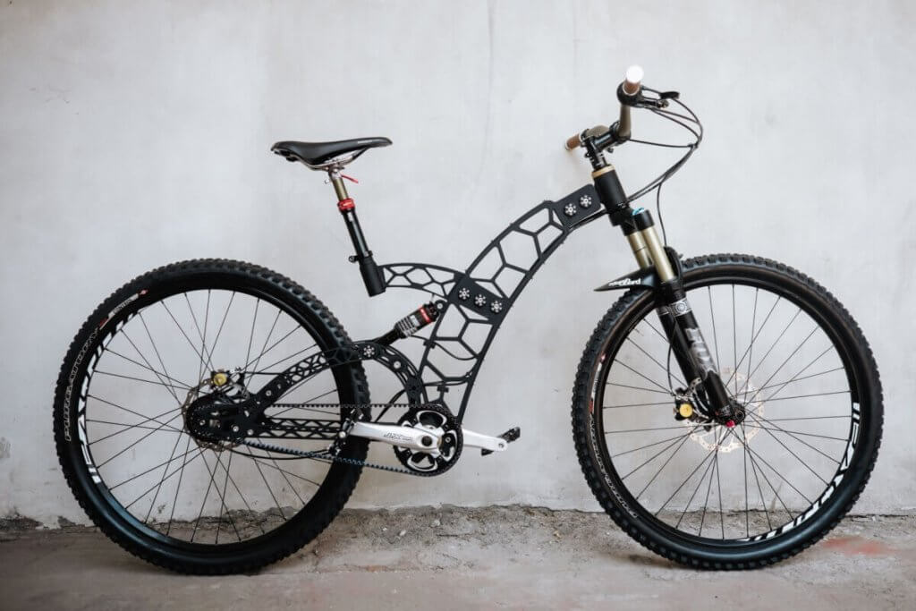 Fahrrad aus 3D-Drucker