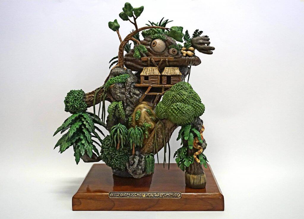 Kunstobjekt aus 3D-Drucker