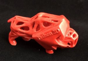 Ein 3D-Objekt aus Keramik