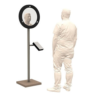 Spiegel als 3D-Scanner