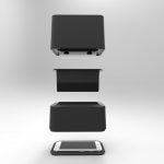 Schematischer Aufbau des Druckers.