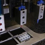 Herstellung der Chips.