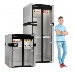 Größenvergleich der Drucker.