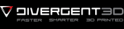 Divergent 3D Logo.