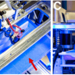 3D-Drucker in Aktion.