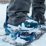 Burton Snowboard-Bindung.