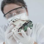 Marihuana-Inhalator im Forschungslabor