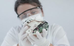 Marihuana-Inhalator im Forschungslabor