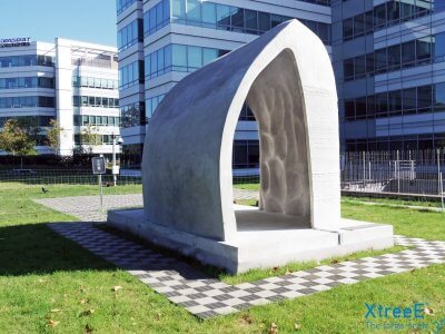 Architektur aus 3D-Drucker