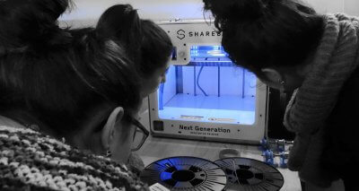 Foto vom 3D-Druck Workshop