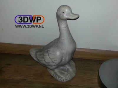 Ente aus 3D-Drucker