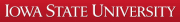 Logo Iowa State University