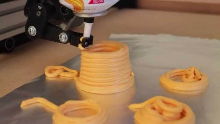 Käse aus dem 3D-Drucker