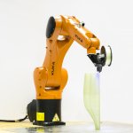 KUKA Roboterarm.