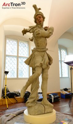 Original Rokoko Feuchtmayer-Skulptur