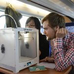 3D-Drucker im Zug