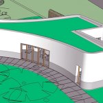 3D-gedrucktes Haus