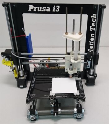 Prusa i3 mit Modifikationen.
