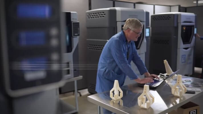 3D-Druck bei UPS mit SAP