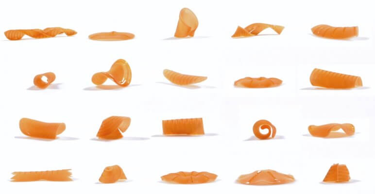 Formverändernde Lebensmittel