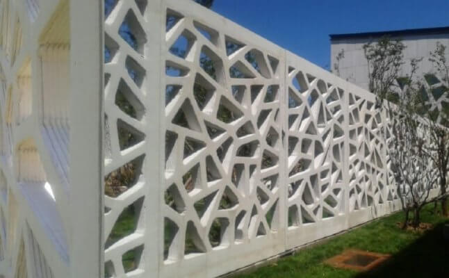 Mauer aus dem 3D-Drucker