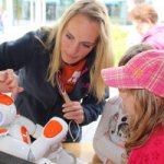 Roboter am Stand der TH Wildau