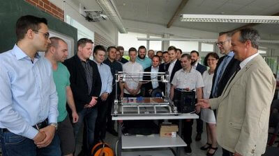 3D-Drucker wird an der BKE präsentiert
