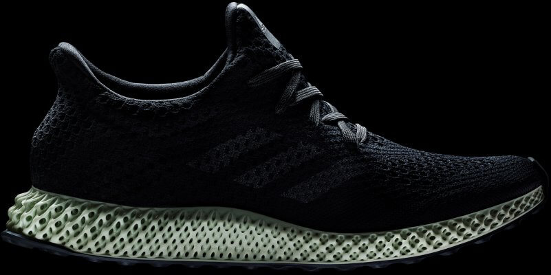 Adidas Schuh mit 3D-gedruckter Mittelsohle