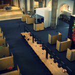 Umgestaltete Kirche St. Elisabeth Aachen