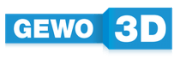 GEWO 3D: 3D-Drucker der GEWO Feinmechanik GmbH Logo GEWO