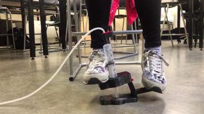 Das Med3DP Fußpedal.