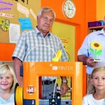 Übergabe des 3D-Druckers