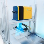 F-Scanner Inline-Messsystem erkennt Verschmutzungen auf 3D-gedruckten Metallbauteilen