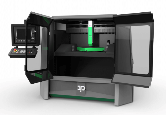 5-Achs-Gantry 3D-Drucker von Hage3D