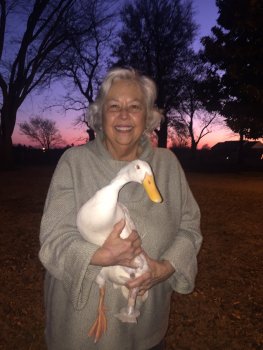 Patsy und ihr Erpel Peg