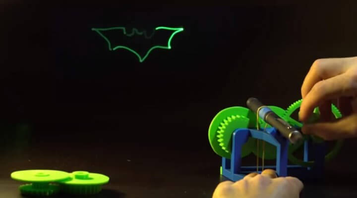 Lasershow aus dem 3D-Drucker