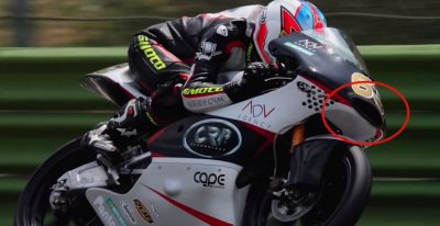 Motorrad mit Lufteinlass aus dem 3D-Drucker