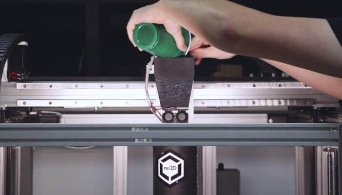 3D-Drucker mit Pellets